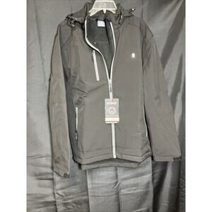 Little Donkey Andy Men’s Softshell Fleece lined Black Jacket Size XL Black NWT